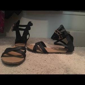 Forever 21 gladiator sandals! Size 9